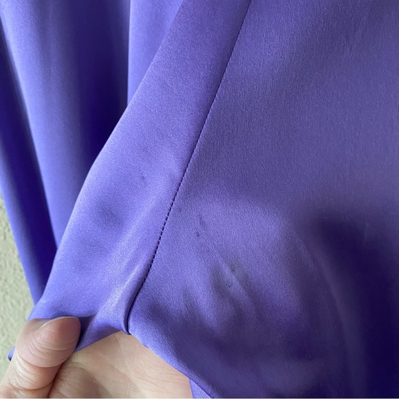 Retrofete Rocky Silk Pants in Violet - Picture 8 of 12